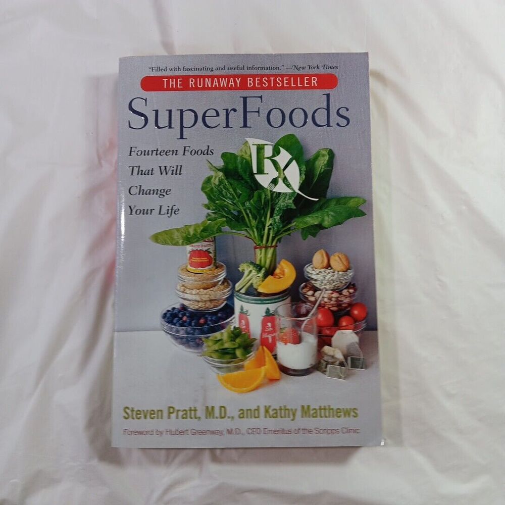 Superfoods Paperback Book - Picture 1 of 8